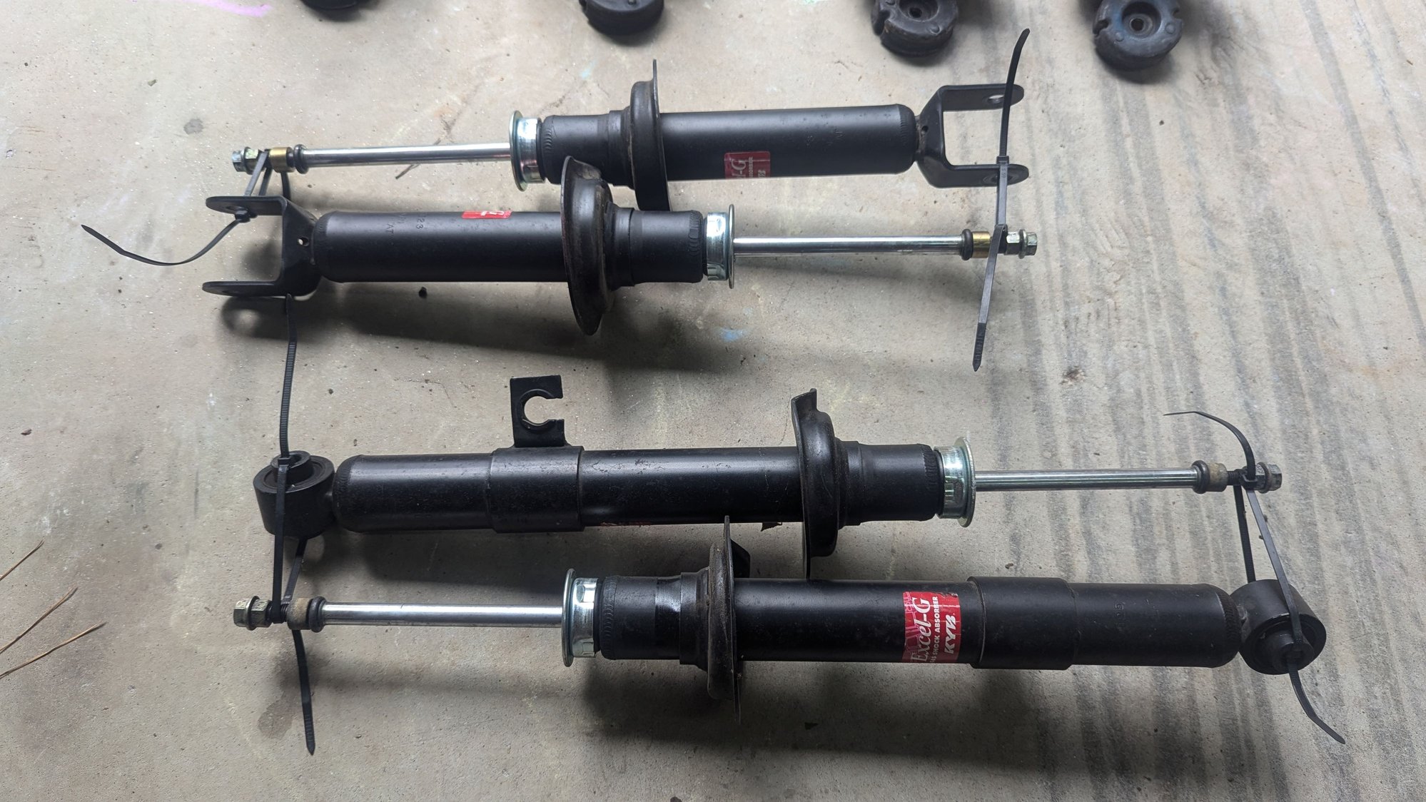 Steering/Suspension - FD KYB strut and lowering spring suspension combo - Used - 1993 to 2002 Mazda RX-7 - Dawsonville, GA 30534, United States