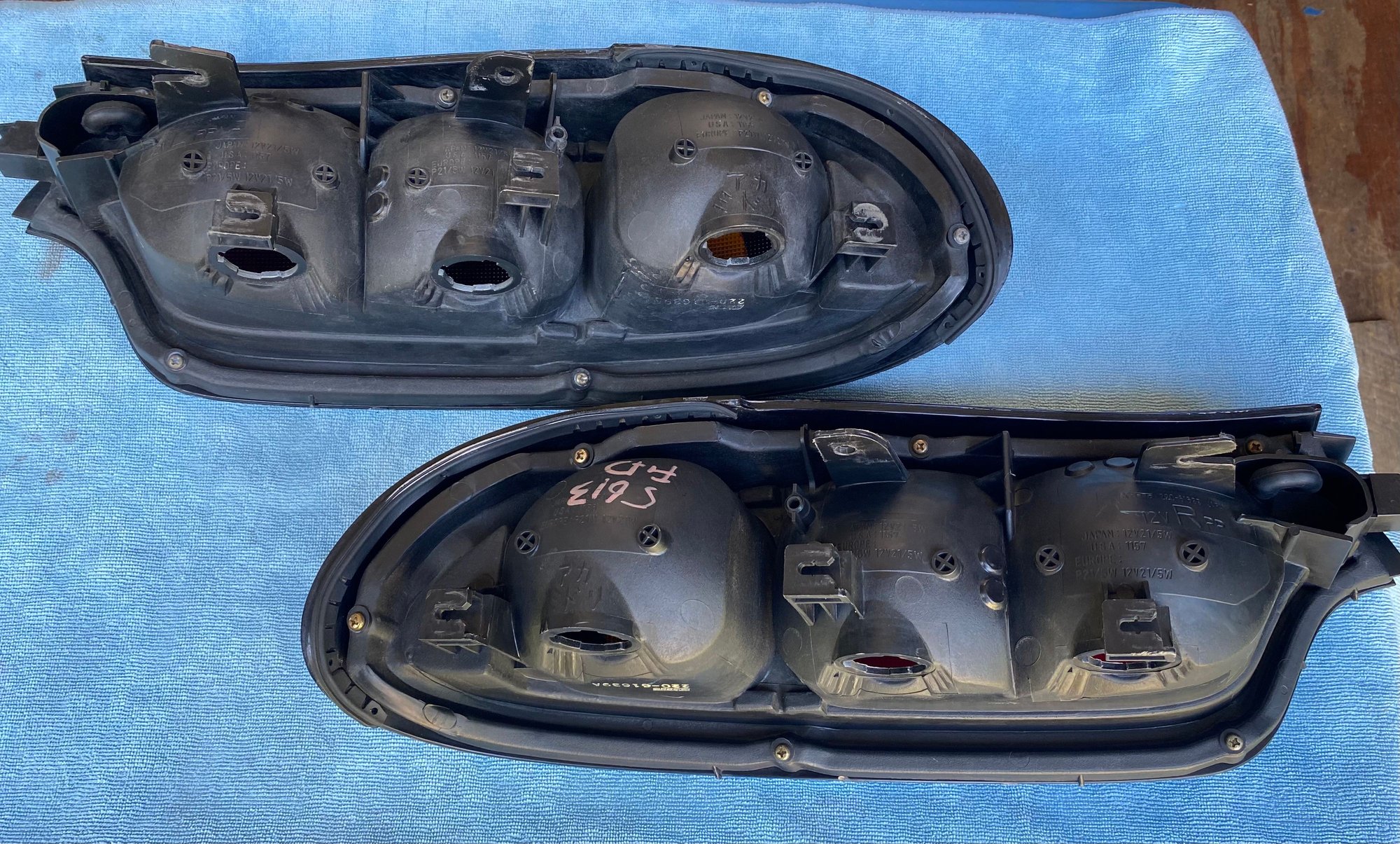 Lights - FD RX-7 99 Spec Round Taillights Excellent Condition!! - Used - 1992 to 2002 Mazda RX-7 - Prince Frederick, MD 20678, United States