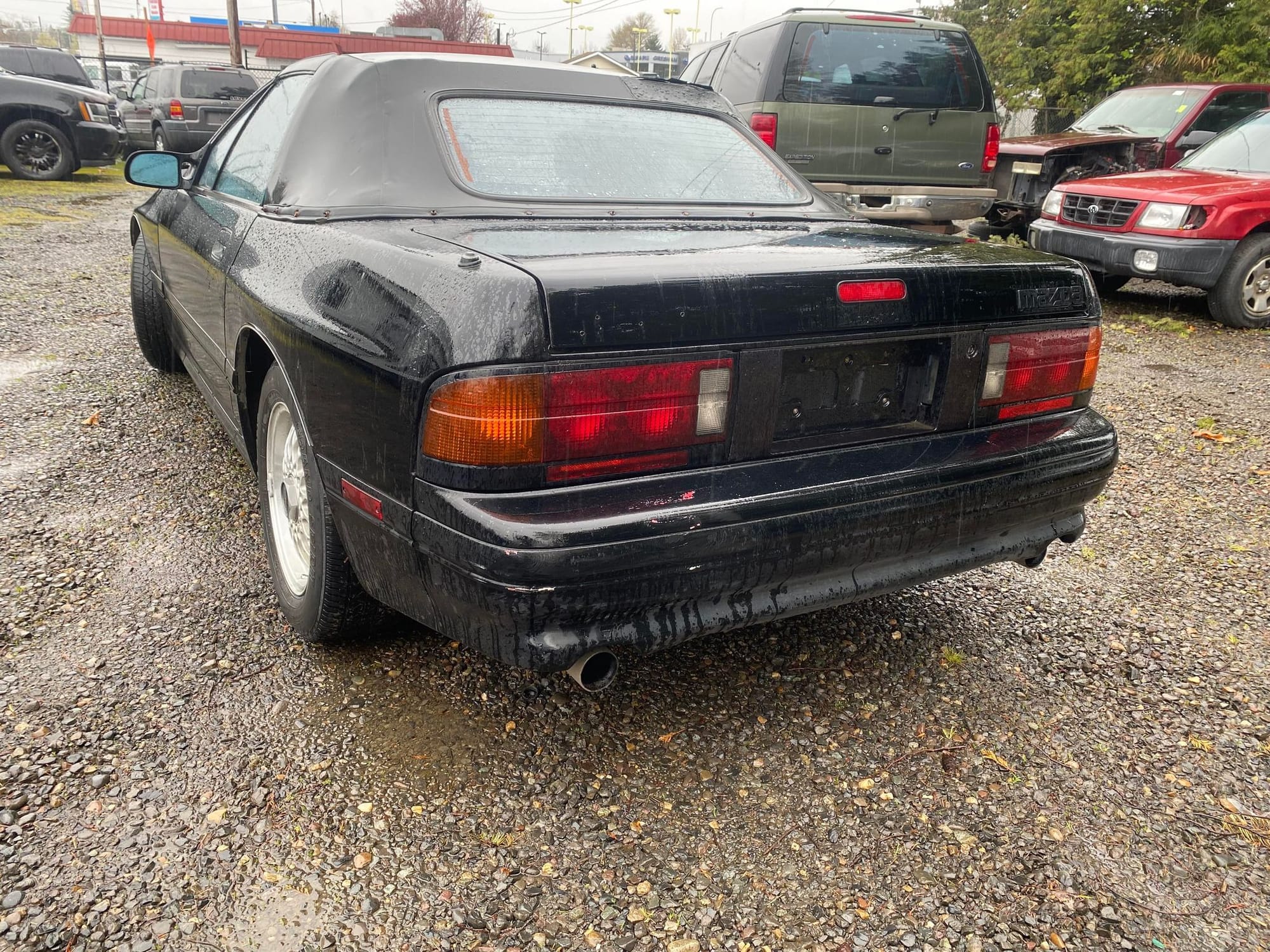 1990 Mazda RX-7 - Running, Driving Project FC Vert - Used - VIN JM1FC3523M0900426 - 99,000 Miles - Other - 2WD - Automatic - Convertible - Black - Portland, OR 97230, United States