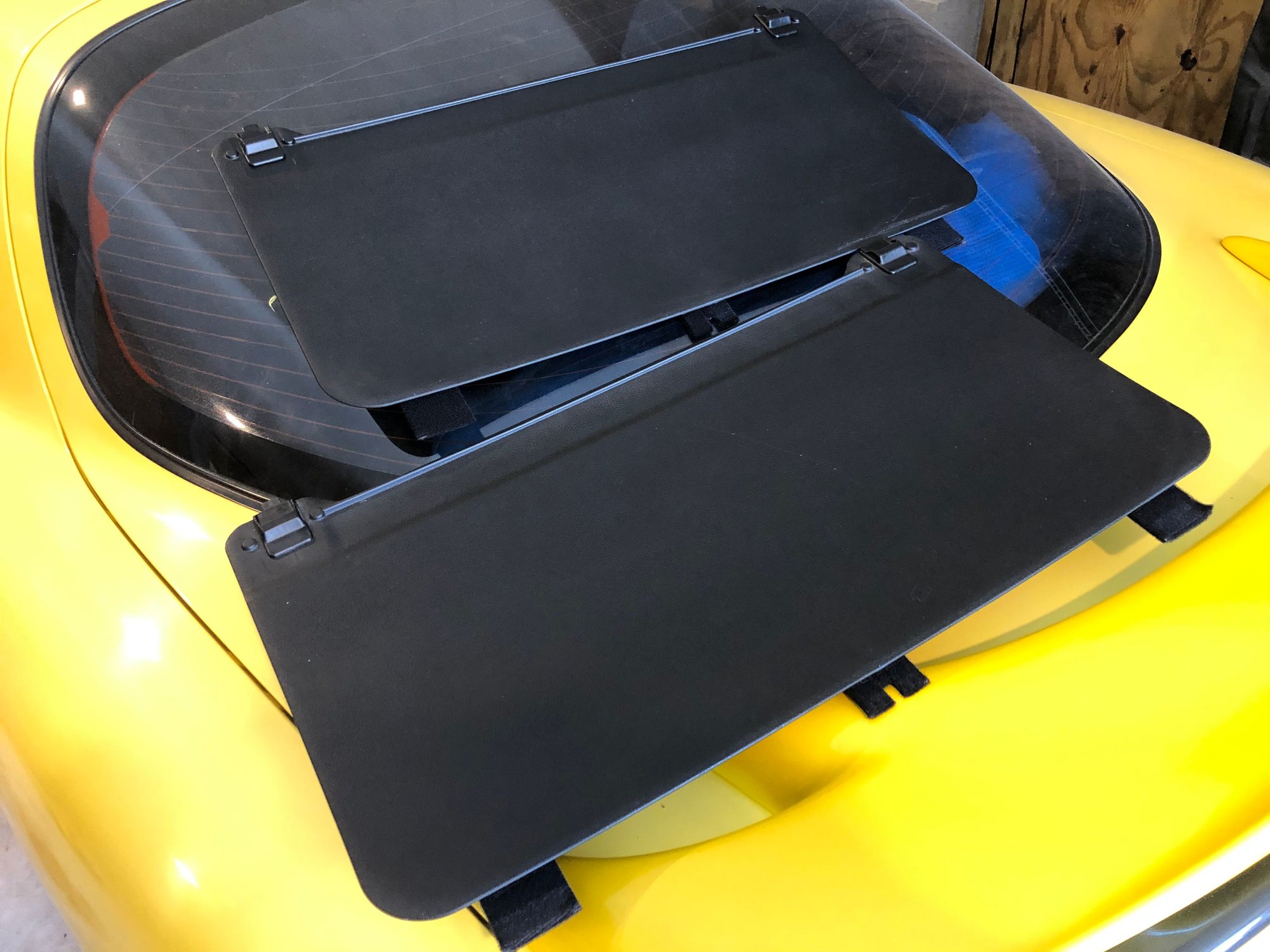 Accessories - Glass Sunroof Interior Shade cover-OEM - Used - 1992 to 2002 Mazda RX-7 - Charleston, SC 29492, United States