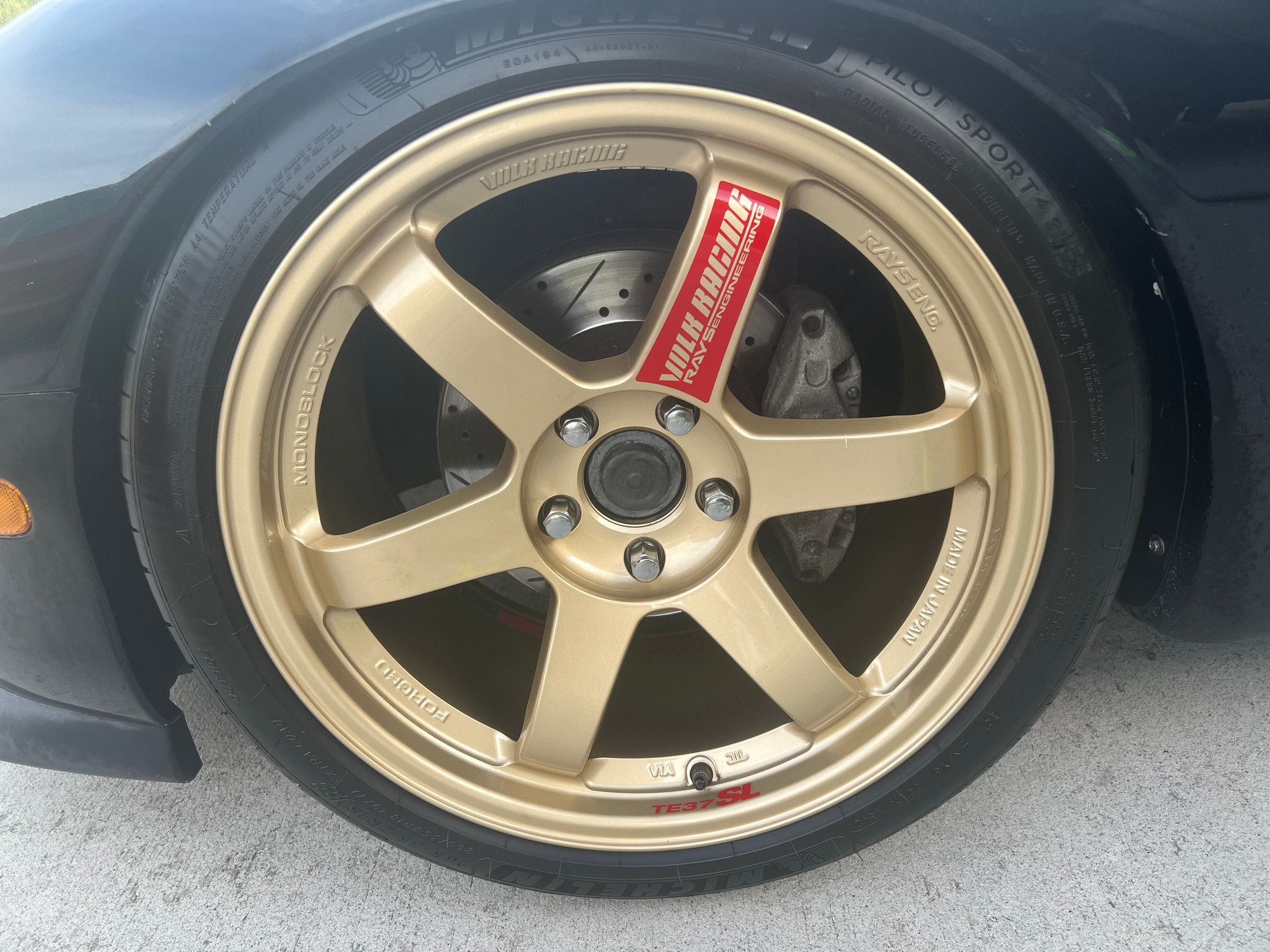 Wheels and Tires/Axles - TE37SL 18x10 - Used - 0  All Models - Auburn, GA 30011, United States