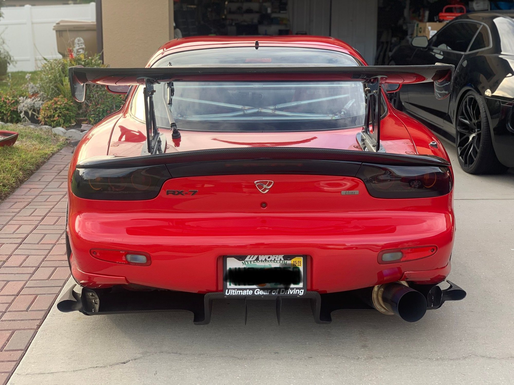 Exterior Body Parts - Gt3 Re Amemiya spoiler carbon fiber - Used - 1993 to 1999 Mazda RX-7 - Kissimmee, FL 34746, United States