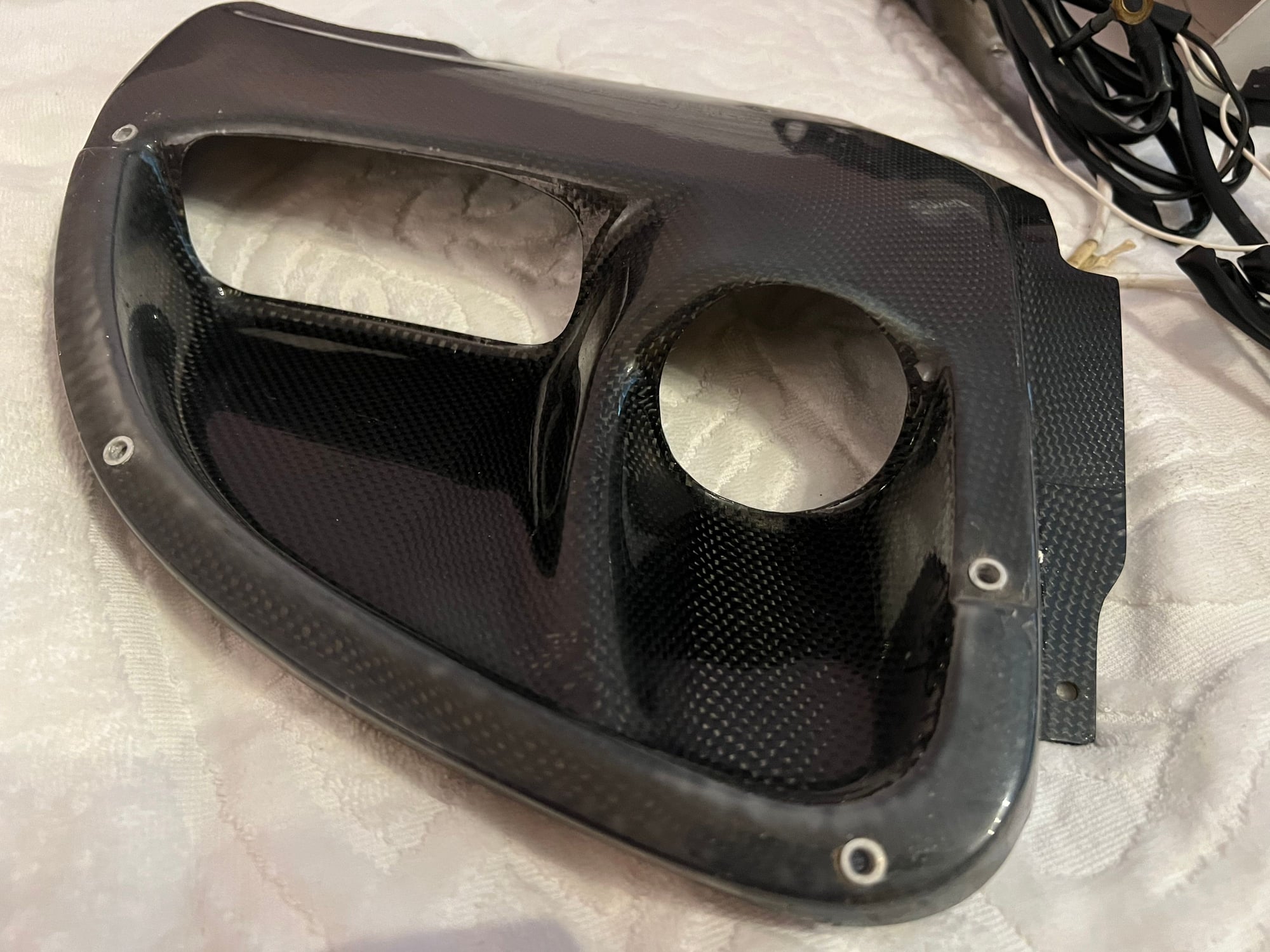 Exterior Body Parts - Original R-Magic H3 Headlight Kit w/ Carbon Bases - Used - 1992 to 2002 Mazda RX-7 - London HA27DY, United Kingdom