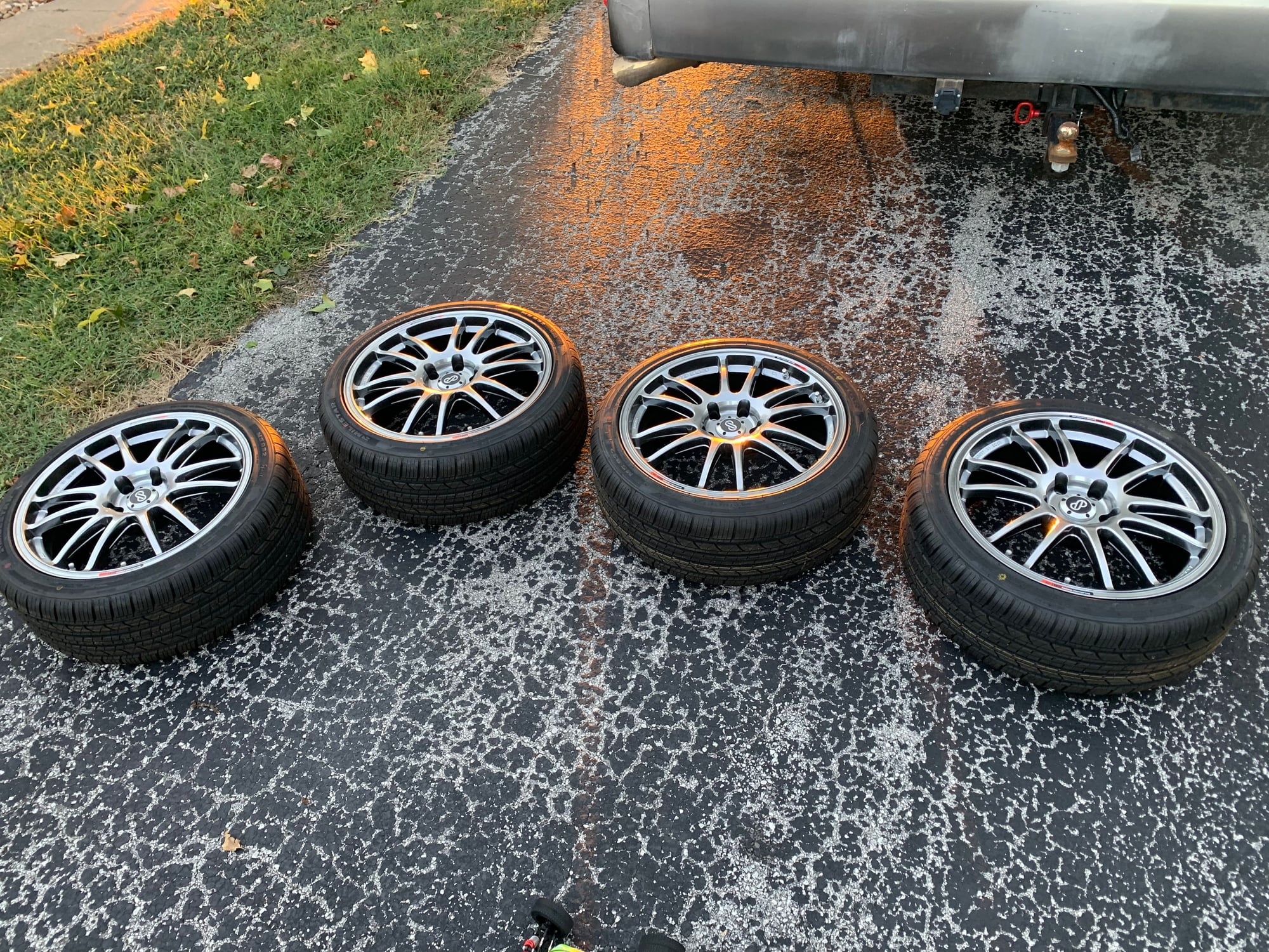 Wheels and Tires/Axles - Enkei GTC01 wheels with 225/40-18 tires NEW - New - 1986 to 1995 Mazda RX-7 - Seneca, MO 64865, United States
