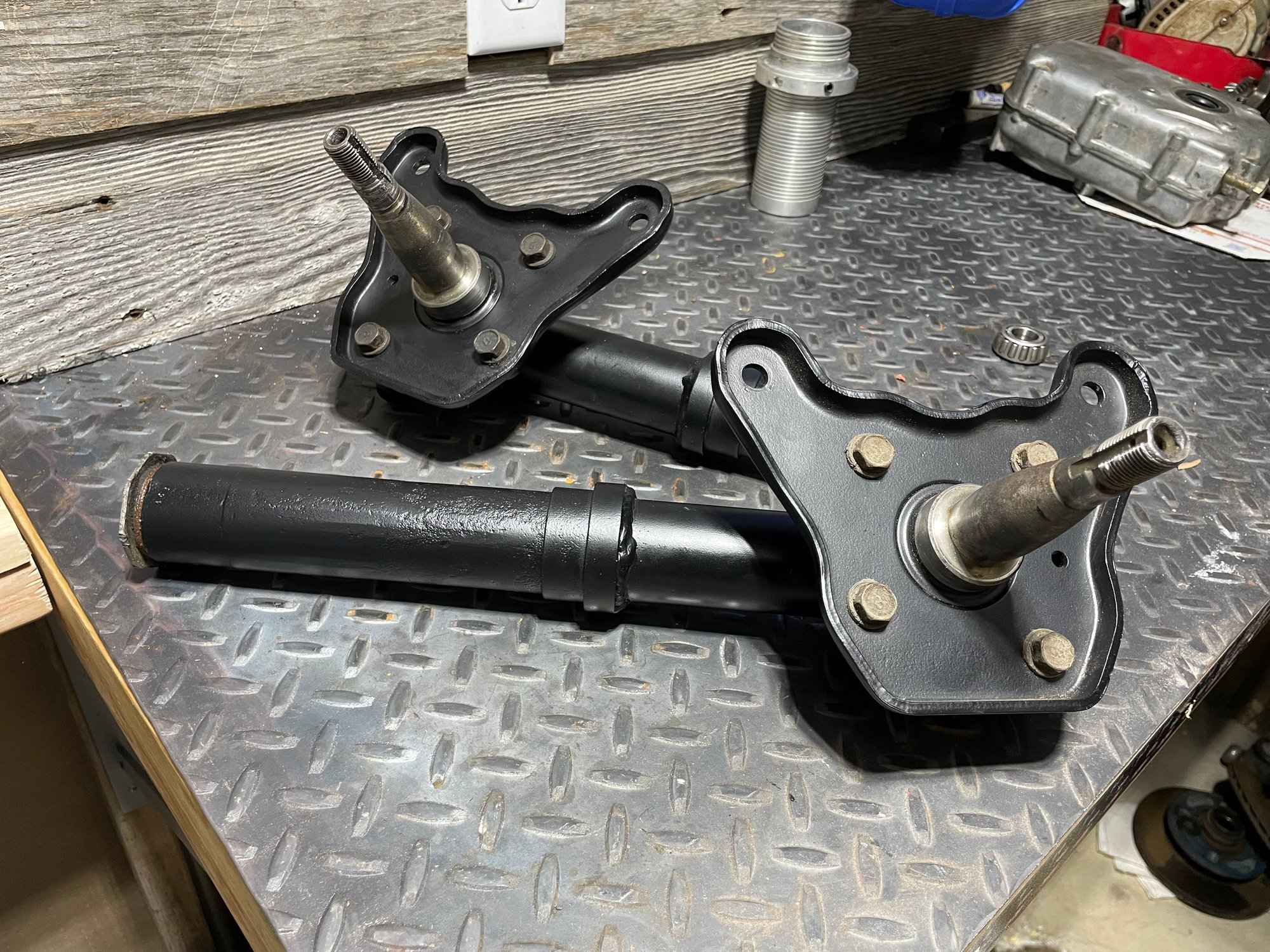 Steering/Suspension - Coilover-Ready Front Spindles - Used - 1978 to 1985 Mazda RX-7 - Minot, ND 58703, United States