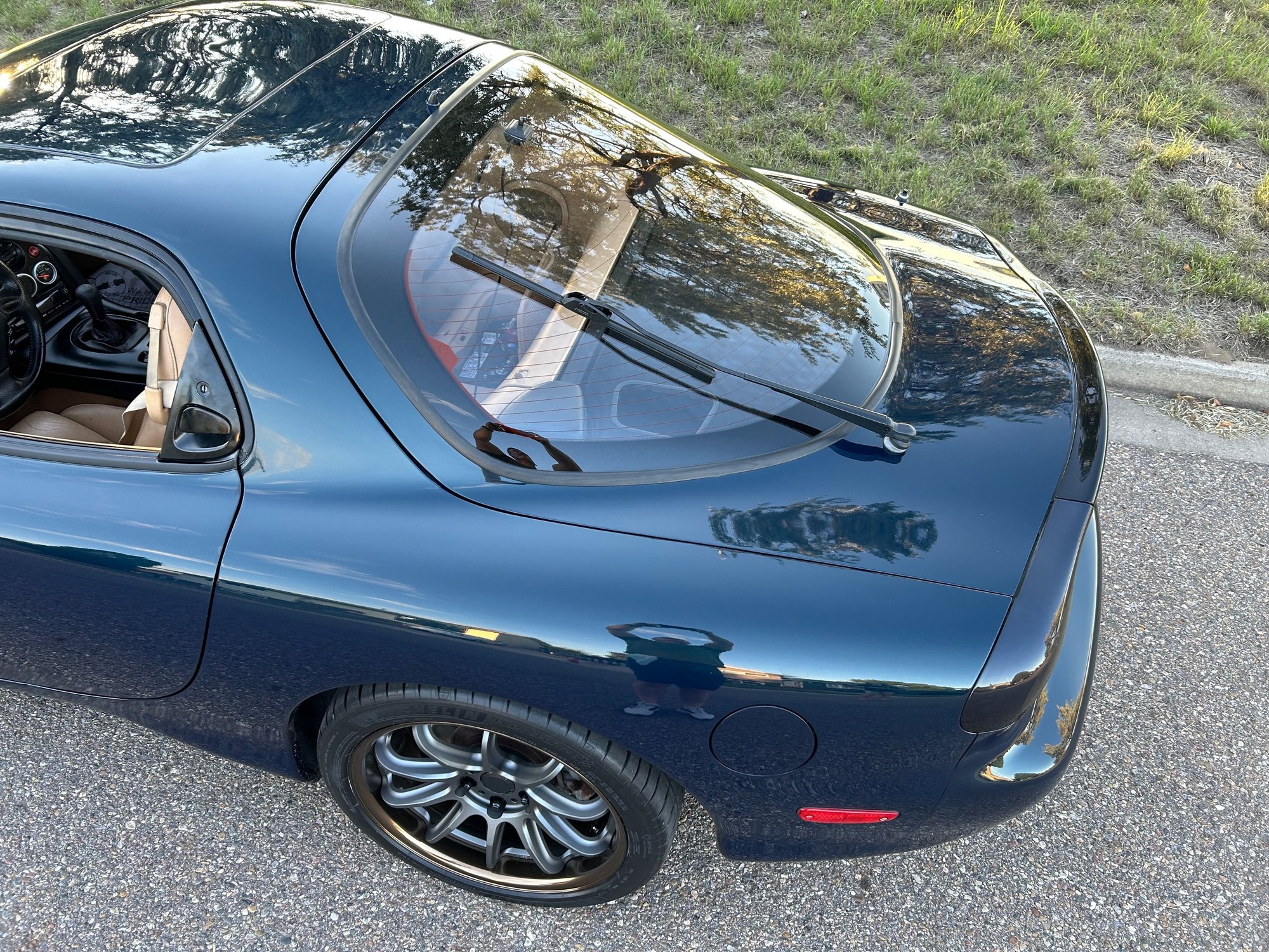 1993 Mazda RX-7 - 1993 RX-7 Manual Montego Blue Touring - Factory repaint, fresh street port rotary - Used - VIN JM1FD3318P0203166 - 83,000 Miles - Other - 2WD - Manual - Coupe - Blue - Calgary, AB T1B4C3, Canada