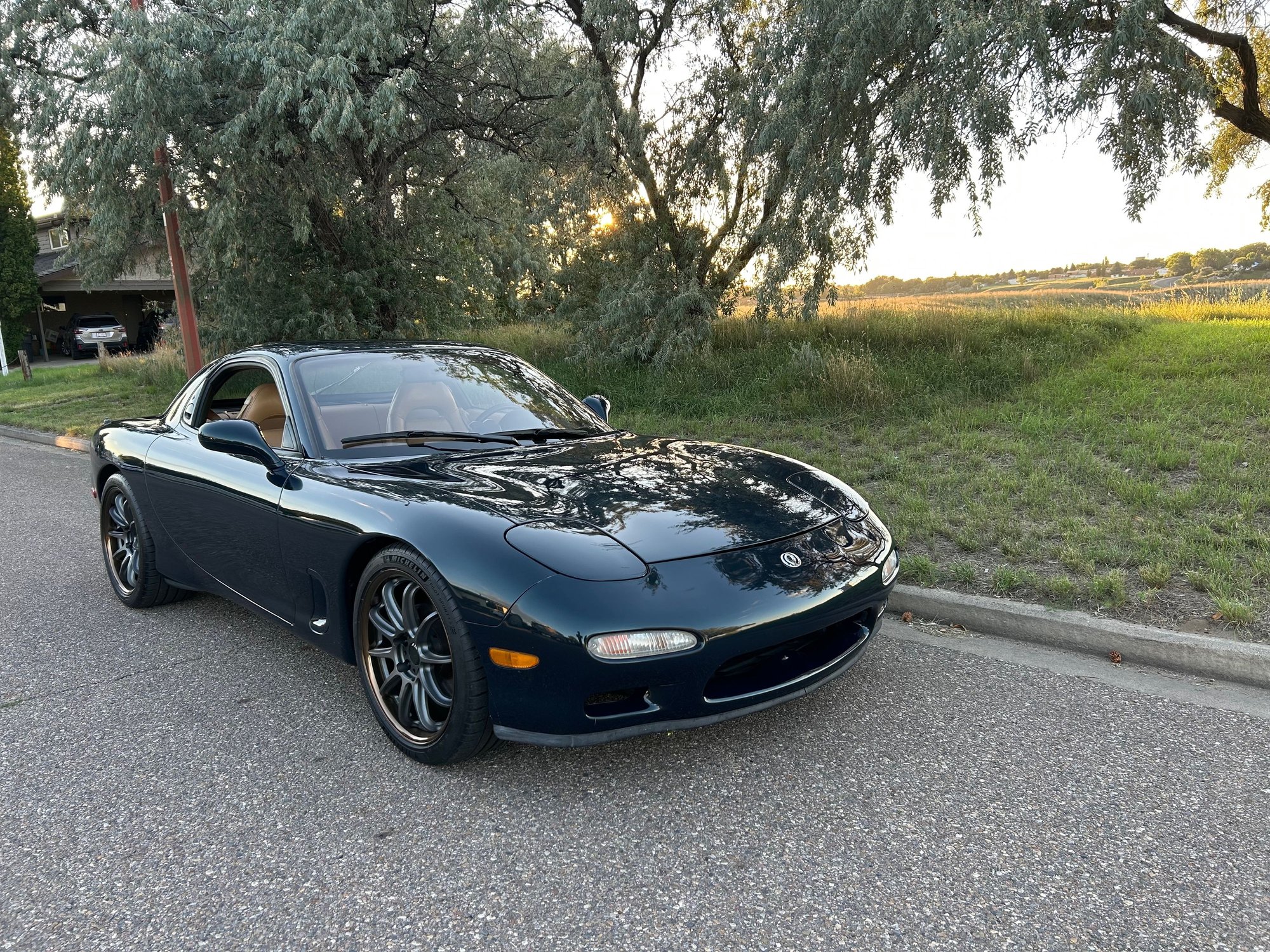 1993 Mazda RX-7 - 1993 RX-7 Manual Montego Blue Touring - Factory repaint, fresh street port rotary - Used - VIN JM1FD3318P0203166 - 83,000 Miles - Other - 2WD - Manual - Coupe - Blue - Calgary, AB T1B4C3, Canada