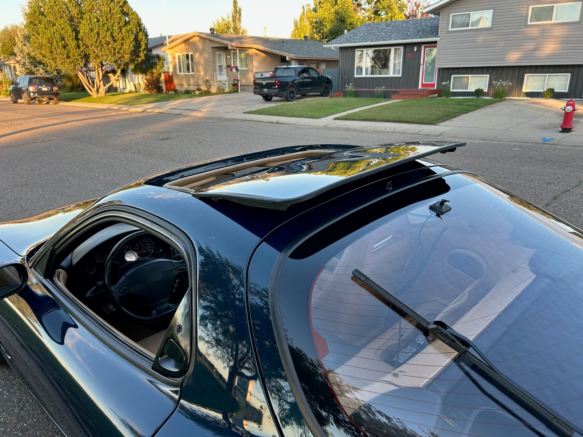 1993 Mazda RX-7 - 1993 RX-7 Manual Montego Blue Touring - Factory repaint, fresh street port rotary - Used - VIN JM1FD3318P0203166 - 83,000 Miles - Other - 2WD - Manual - Coupe - Blue - Calgary, AB T1B4C3, Canada