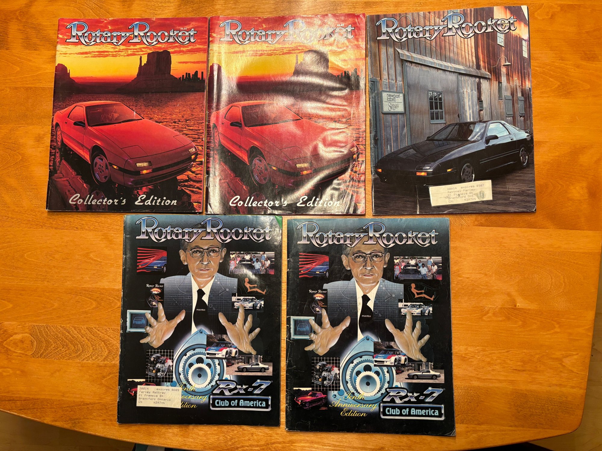 Miscellaneous - Vintage Rotary Rocket magazines! - Used - -1 to 2027  All Models - Bay City, MI 48706, United States