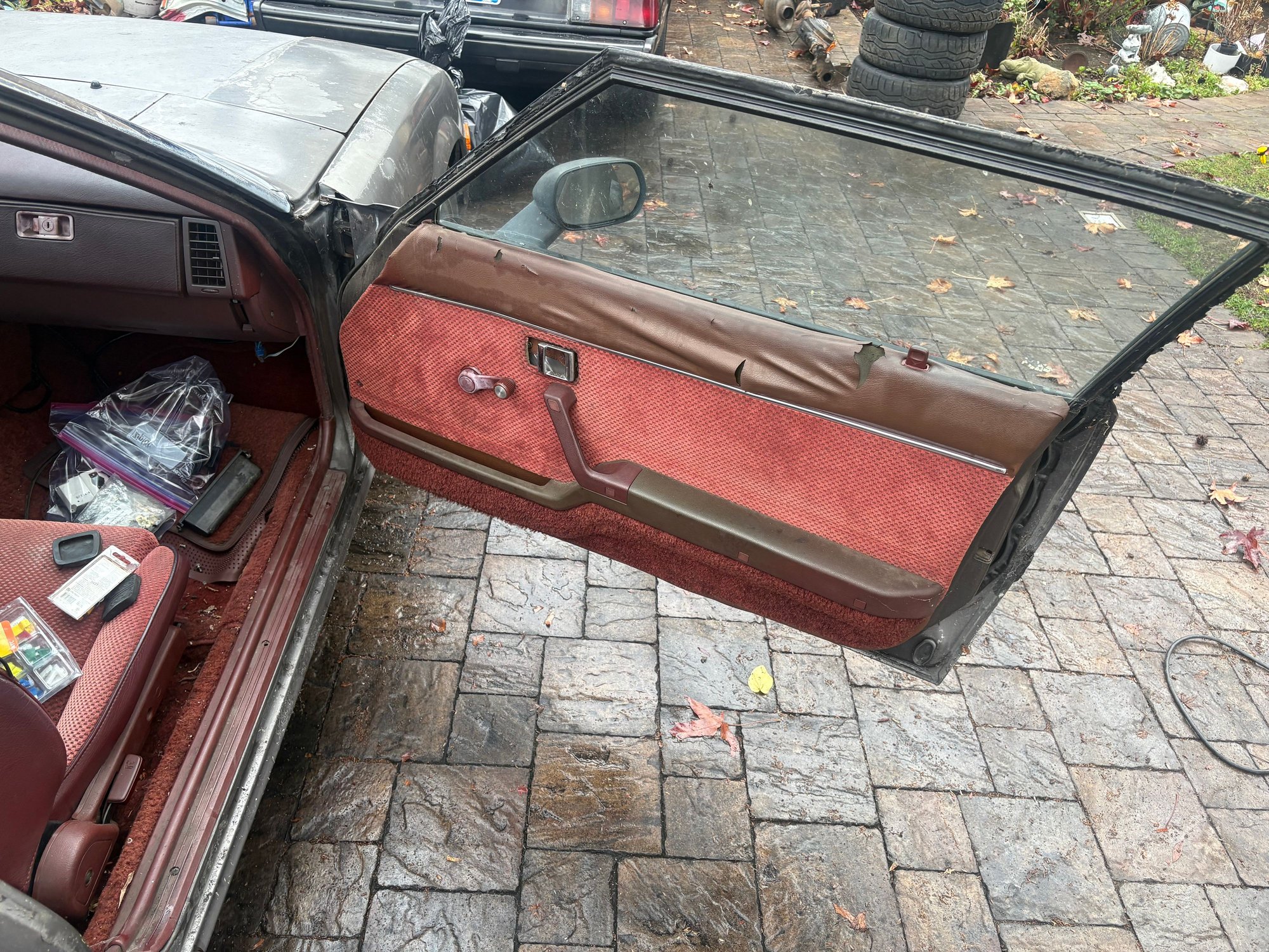 Interior/Upholstery - 1985 FB Burgundy interior part out - Used - 0  All Models - Menlo Park, CA 94025, United States