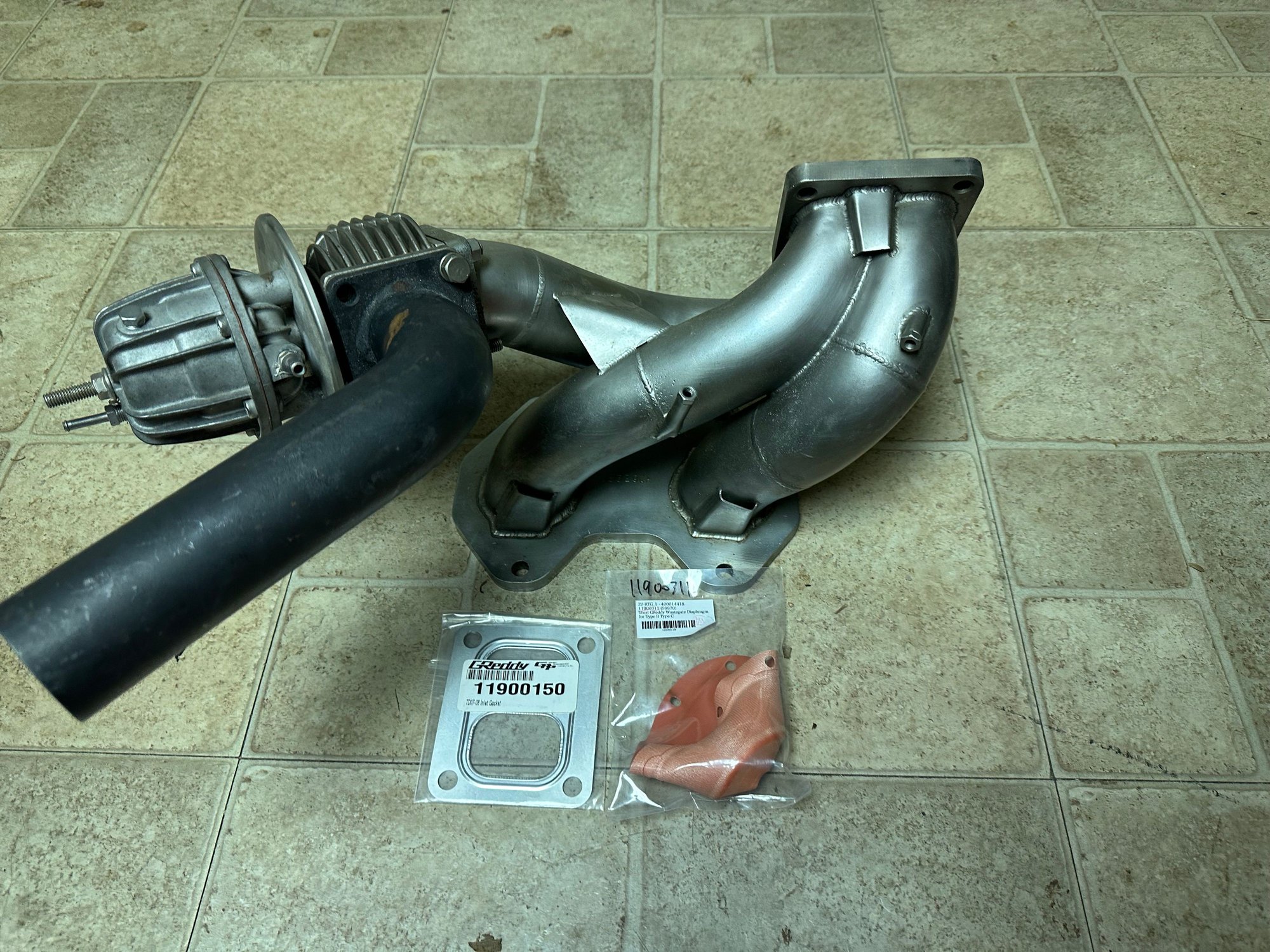 Engine - Exhaust - Greddy T4 manifold/wastegate from a T88 kit - Used - -1 to 2025  All Models - Sparta, NJ 07871, United States