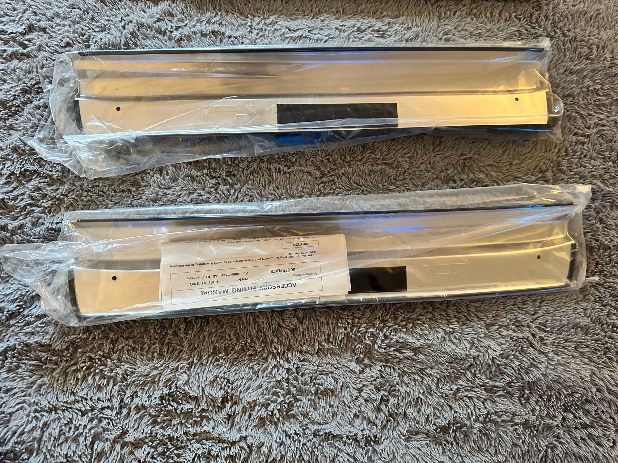 Interior/Upholstery - NEW NLA OEM OPTIONAL Aluminium Door Sills - New - 0  All Models - Vancouver, WA 98660, United States