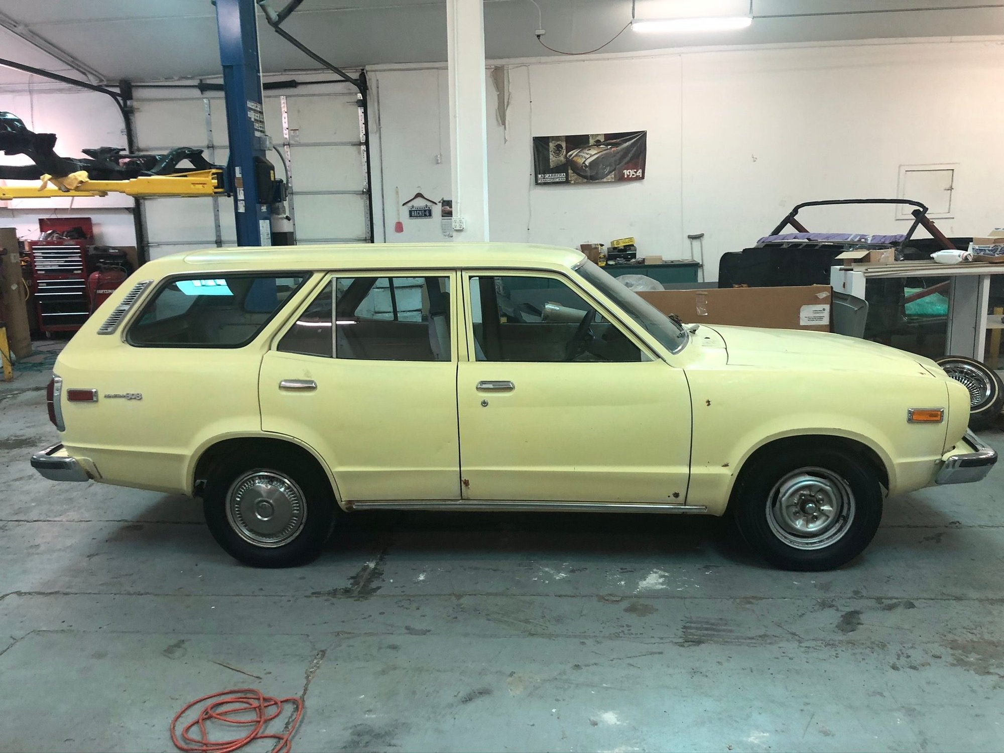 1976 Mazda 808 - 1976 Mazda 808 Wagon SURVIVOR - Used - VIN SN3V128436 - 100,000 Miles - 4 cyl - 2WD - Wagon - Yellow - El Paso, TX 79925, United States