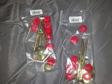 Front and rear energy suspension sway bar links