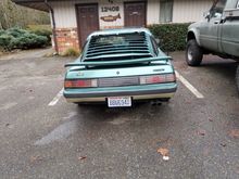 Leaving the louvers on.