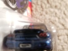 Hot Wheels license plate & round tail lights