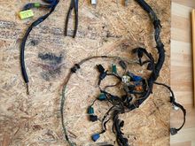 Bought a used scrap harness  on eBay that I can use as a template 
