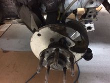 Sealed rear of front rotor and will use 5 inch ducts 
