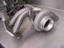 Manifold without wastegate outlet...yet (Turblown.net)