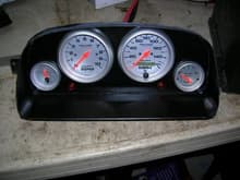 Whole dash of gauges