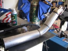 custom downpipe for 1rst gen rx-7