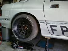 rear fender clearance at static ride height