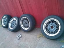 Crown vic wheels with tires