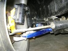 002 Front suspension with anodized arms