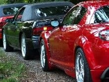 Both '88 verts and the '04 RX-8