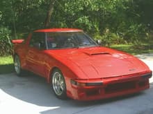 1979 widebody , ported 1974 cosmo rotary with dual Webers