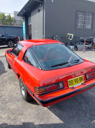 Rear quarter view.