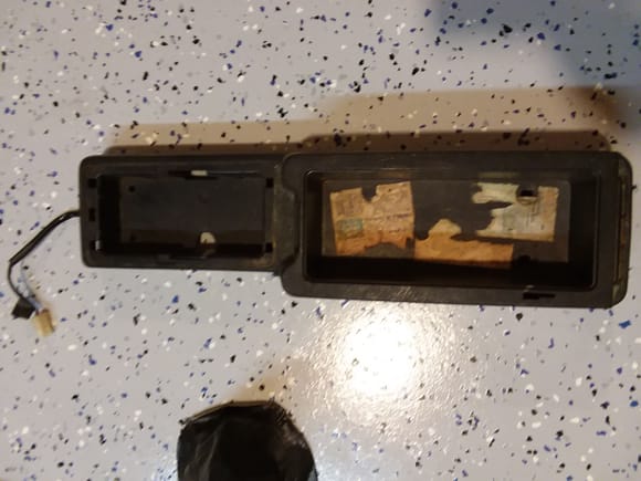 Center console,good shape other than stickers $25