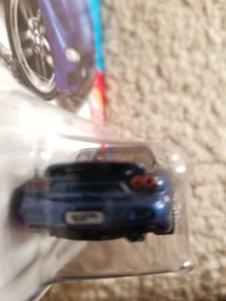 Hot Wheels license plate & round tail lights