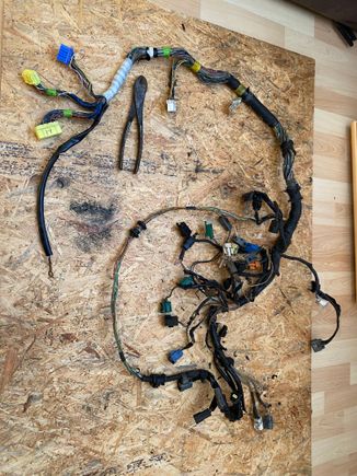 Bought a used scrap harness  on eBay that I can use as a template 