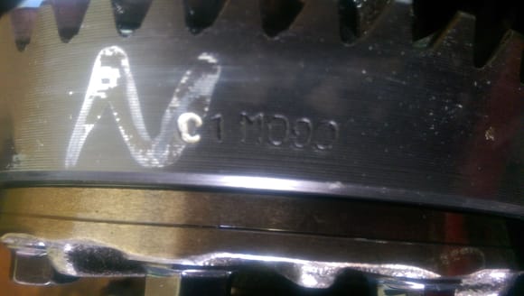 C1M090 is stamped on the ring gear of the LSD rear differnetial