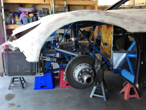 13 x 1.25 rotors with massive 4 piston calipers on a car weighing around 2000 pounds or less  should work well.