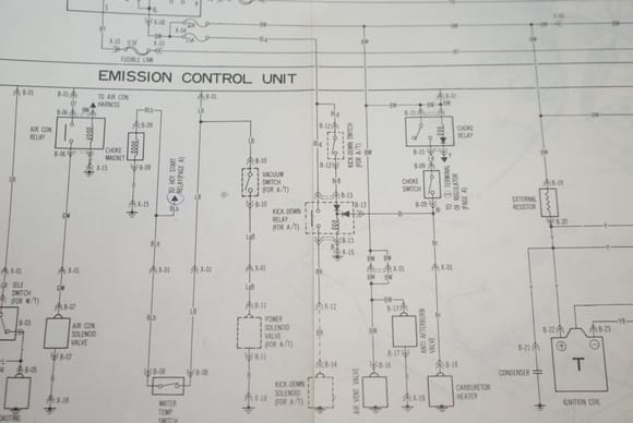 This is the wiring diagram that shows the "B-09" connection in two places.