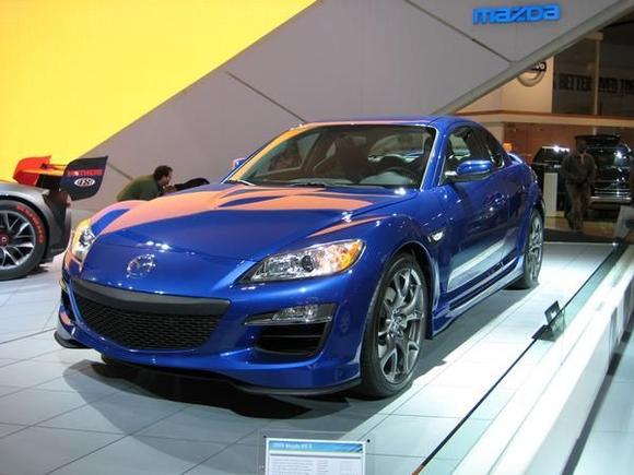 Also the redesigned Rx-8 debuted.