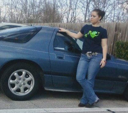 Me and my car, taken Valentines day 2010.
