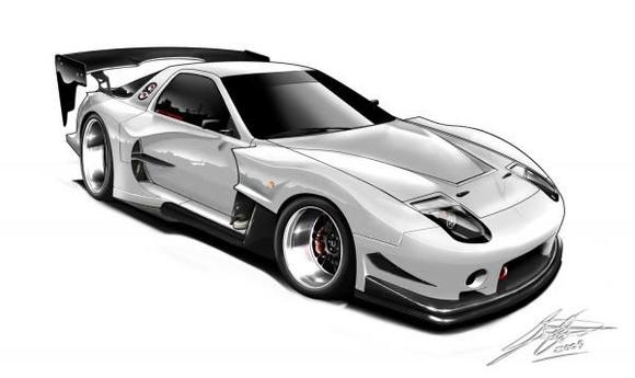 FC3S GTC Concept.

Widebody Concept 
Featuring a modified RE-A FC2000 Front Bumper