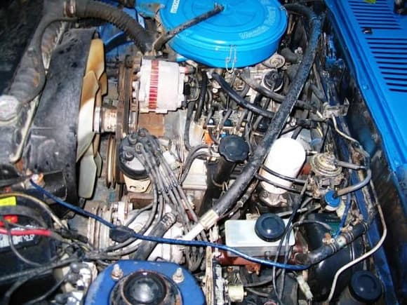 A before engine bay shot