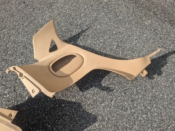Interior/Upholstery - 92-02 FD OEM TAN LEFT & RIGHT Quarter Interior Trim Assembly LOT USED - Used - 1992 to 2002 Mazda RX-7 - Arden, NC 28704, United States