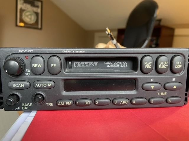 Audio Video/Electronics - OEM FD Stereo Headunit and CD Player. - Used - 1993 to 1996 Mazda RX-7 - Decatur, GA 30030, United States