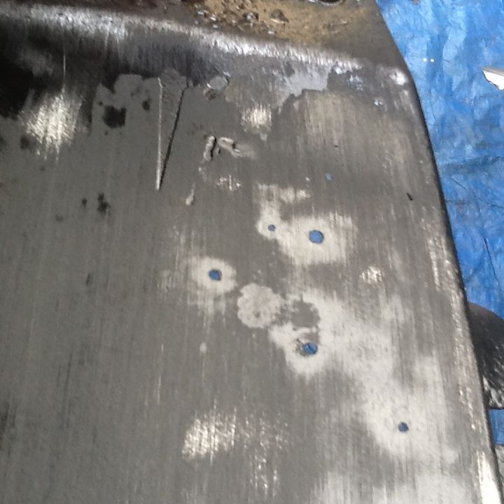 Welding up pinholes? Mazda RX7 Forum