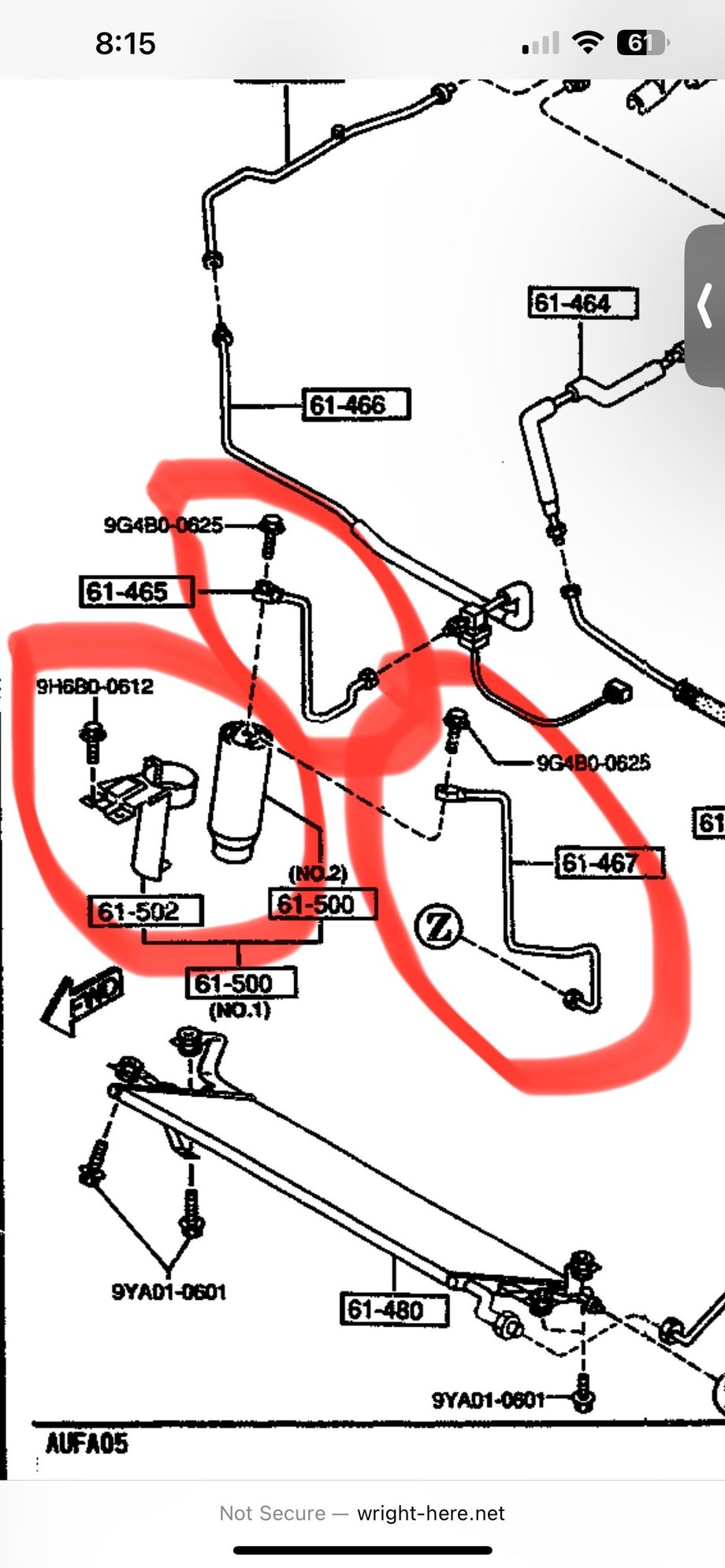 Miscellaneous - WTB Denso receiver drier bracket and both drier lines - Used - 1993 to 1996 Mazda RX-7 - Huntington Beach, CA 92648, United States