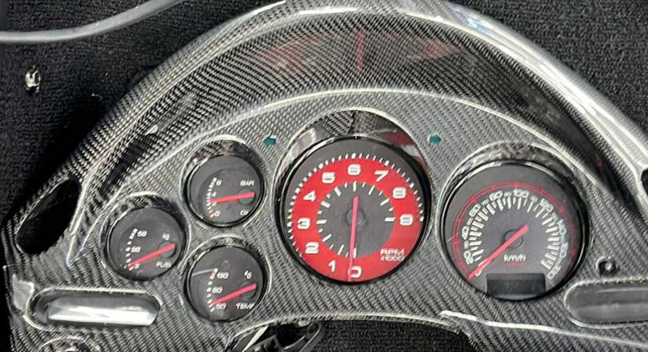 1993 Mazda RX-7 - RHD Cluster (Tested / Repaired / 150+kms~) 2 cracks on face - Accessories - $450 - Spring Hill, FL 34610, United States
