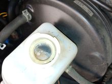 Isn't the brake/clutch fluid supposed to be clear...?