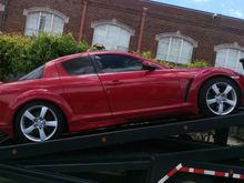 Loaded up on the truck. We spun the wheels trying to get it up the ramp. Under my car was a GORGEOUS 2003 Corvette Z06. Not a scratch on it. Less than 10k miles, too! Unreal.