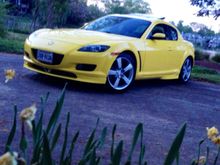 My new 2004 RX·8 Grand Touring in Lightning Yellow