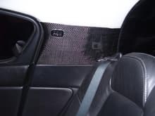 Carbon Fiber Rear Airbag Piece